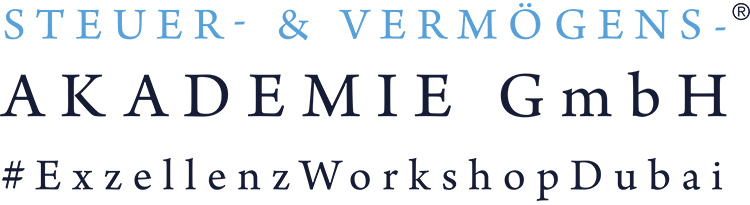 Steuer- und Vermögensakademie Logo Wortmarke